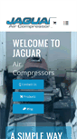 Mobile Screenshot of jaguarcompressors.co.za
